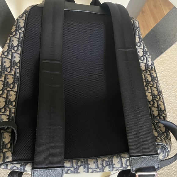 Dior Motion Backpack In Oblique Jacquard And Grained Calfskin Leather - Picture 5 of 8